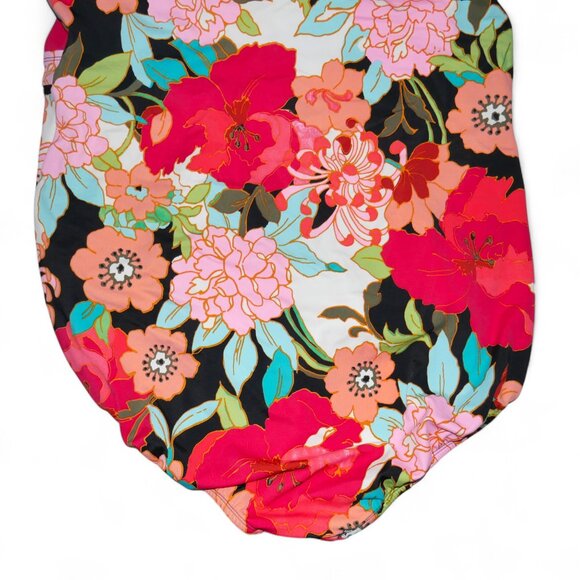 Time and Tru One Piece Slimming Swimsuit Size 2X Padded Cup Support Bathing Suit - Picture 6 of 9